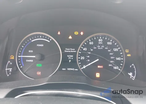 2013 Lexus Es 300H z USA, uszkodzony, nr VIN JTHBW1GG3D2022776